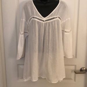 Billabong tunic is worn as a top or pool cover up